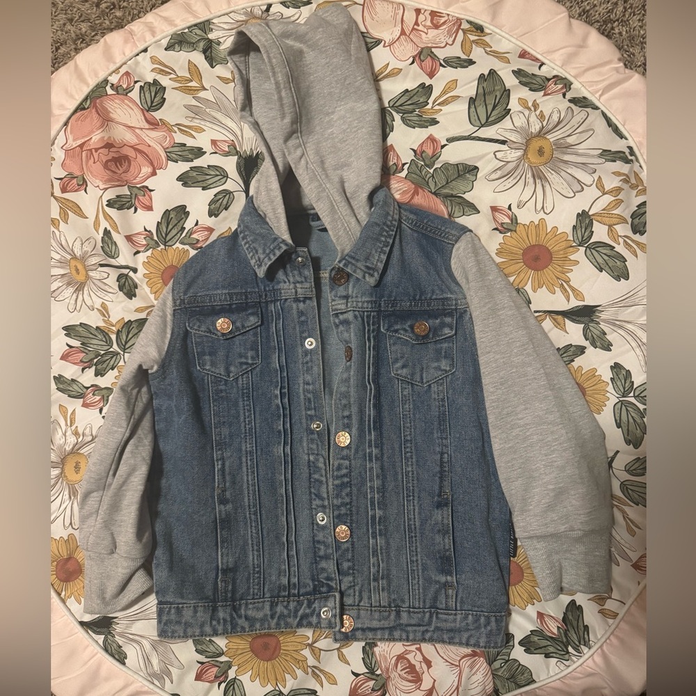 Little Bipsy Denim Jean Jacket size 4-5T